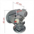 ACIONAMENTO LINHA COMEDOURO 44,5MM S/ MOTOR